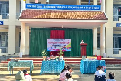 NGÀY HỘI ĐỌC SÁCH – GIEO MẦM TRI THỨC DƯỚI MÁI TRƯỜNG THÂN YÊU
